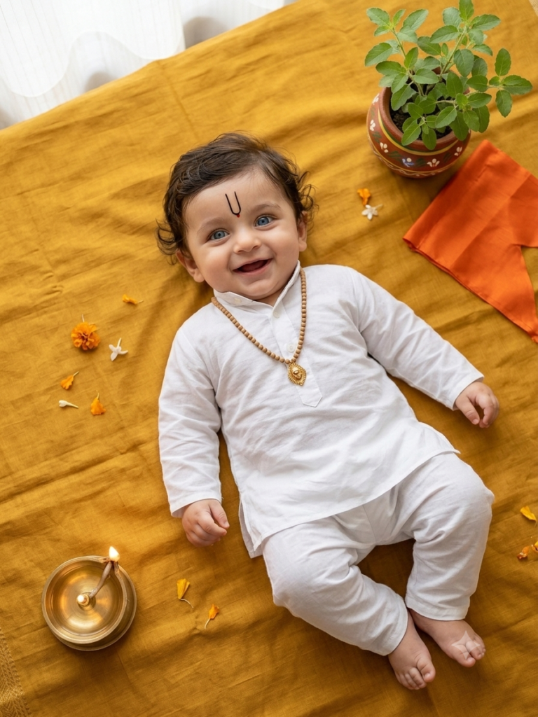 Minimal Warkari Flat-Lay