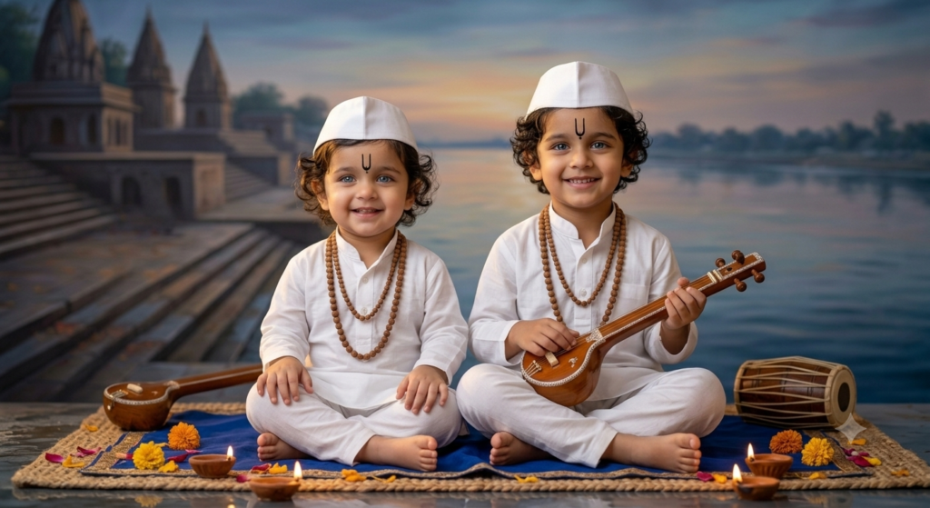 Sibling Warkari Duo